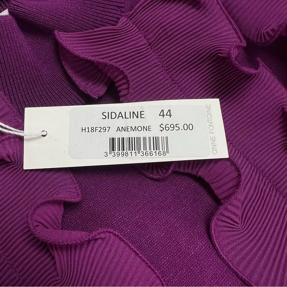 Anne Fontaine Sidaline Sweater in Anemone - Picture 6 of 6